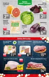 Gazetka promocyjna Stokrotka - Market - Gazetka - ważna od 13.04 do 13.04.2022 - strona 3 - produkty: Kurczak, Szynka wieprzowa, Szynka, Buraki, Kotlet, Boczek, Mięso z indyka, Mięso, Boczek wieprzowy, Grejpfrut