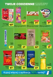 Gazetka promocyjna Carrefour - Gazetka Express - Gazetka - ważna od 31.10 do 31.10.2022 - strona 3 - produkty: Lubella, Makaron, Kujawski, Ser, Bell, Kinder Bueno, Kawa mielona, Kawa, Kosz, Vitax, Mleczko, Tonik, Ptasie mleczko, Mentos, Baton, Danio, Bella, Deser, Woseba, Kamis, Olej, Kinder