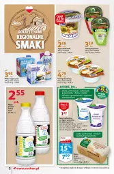 Gazetka promocyjna Auchan - Odkryj z nami regionalne smaki Supermarkety - Gazetka - ważna od 15.09 do 15.09.2021 - strona 2 - produkty: Jogurt naturalny, Twaróg, Jogurt, Solan, Mleko zagęszczone, Masło, Mleko