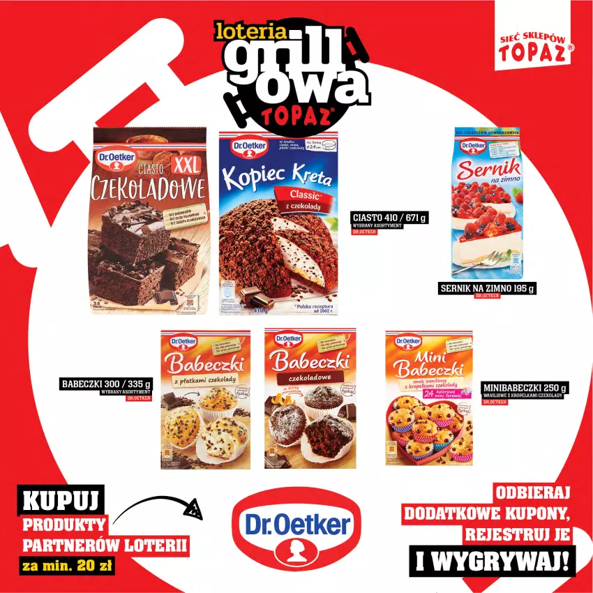 Gazetka promocyjna Topaz - Gazetka - ważna 25.04 do 15.06.2025 - strona 35 - produkty: Dr. Oetker, Ser