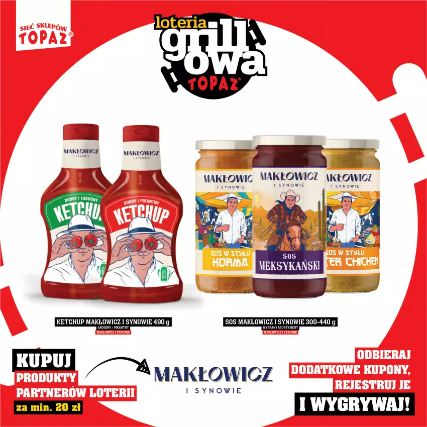 Gazetka promocyjna Topaz - Gazetka - ważna 25.04 do 15.06.2025 - strona 38 - produkty: Ketchup