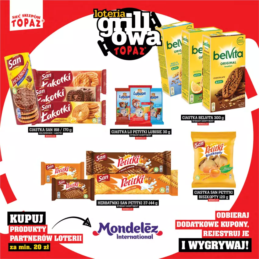 Gazetka promocyjna Topaz - Gazetka - ważna 25.04 do 15.06.2025 - strona 46 - produkty: BelVita, Biszkopty