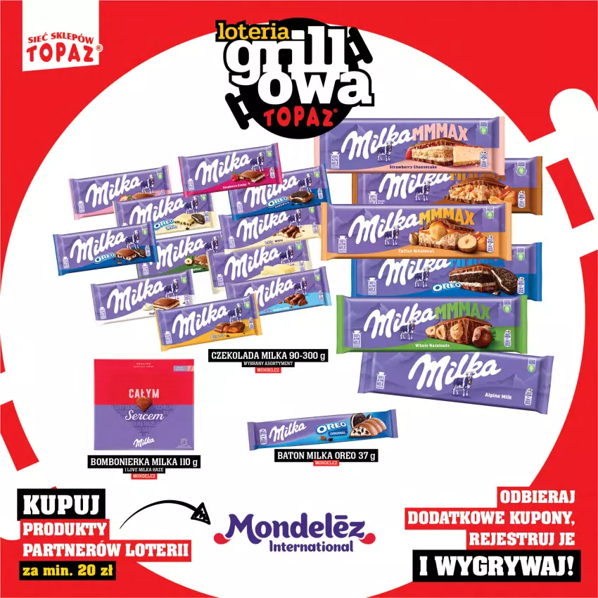 Gazetka promocyjna Topaz - Gazetka - ważna 25.04 do 15.06.2025 - strona 48 - produkty: Milka