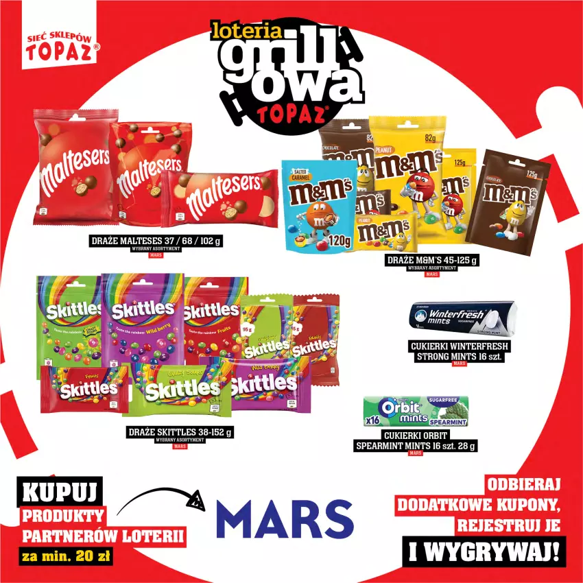 Gazetka promocyjna Topaz - Gazetka - ważna 25.04 do 15.06.2025 - strona 52 - produkty: Mars, Orbit