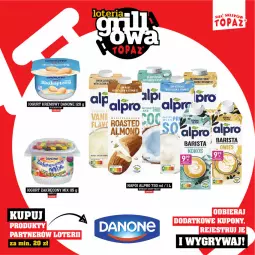 Gazetka promocyjna Topaz - Gazetka - Gazetka - ważna od 15.06 do 15.06.2025 - strona 17 - produkty: Calcium, Gin, Danone, Jogurt, Alpro, Napój, Kokos