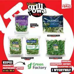 Gazetka promocyjna Topaz - Gazetka - Gazetka - ważna od 15.06 do 15.06.2025 - strona 19 - produkty: Roszponka, Rukola, Mysz, Szpinak