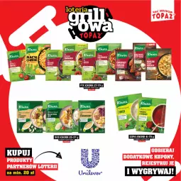 Gazetka promocyjna Topaz - Gazetka - Gazetka - ważna od 15.06 do 15.06.2025 - strona 57 - produkty: Piec, Ser, Por, Noż, Zupa, Knorr