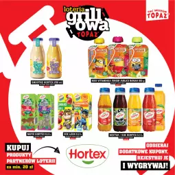 Gazetka promocyjna Topaz - Gazetka - Gazetka - ważna od 15.06 do 15.06.2025 - strona 65 - produkty: Sok, Mus, Inka, Leon, Nektar, Hortex, Fa