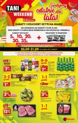 Gazetka promocyjna Biedronka - Kupony na weekend - Gazetka - ważna od 21.09 do 21.09.2024 - strona 1 - produkty: Piwa, Gra, Pieluchy, Karkówka wieprzowa, Tyskie, Tran, Dada, Lody, Algida, Harnaś, Orka, LG, Fa