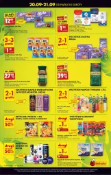 Gazetka promocyjna Biedronka - Kupony na weekend - Gazetka - ważna od 21.09 do 21.09.2024 - strona 2 - produkty: Ciastka, Kawa rozpuszczalna, Gra, Finish, Królewski, Kawa, Napoje, Tarczyński, Rogal, Tymbark, Zmywarki, Frytki, Jacobs, Kakao, Milka, Fa
