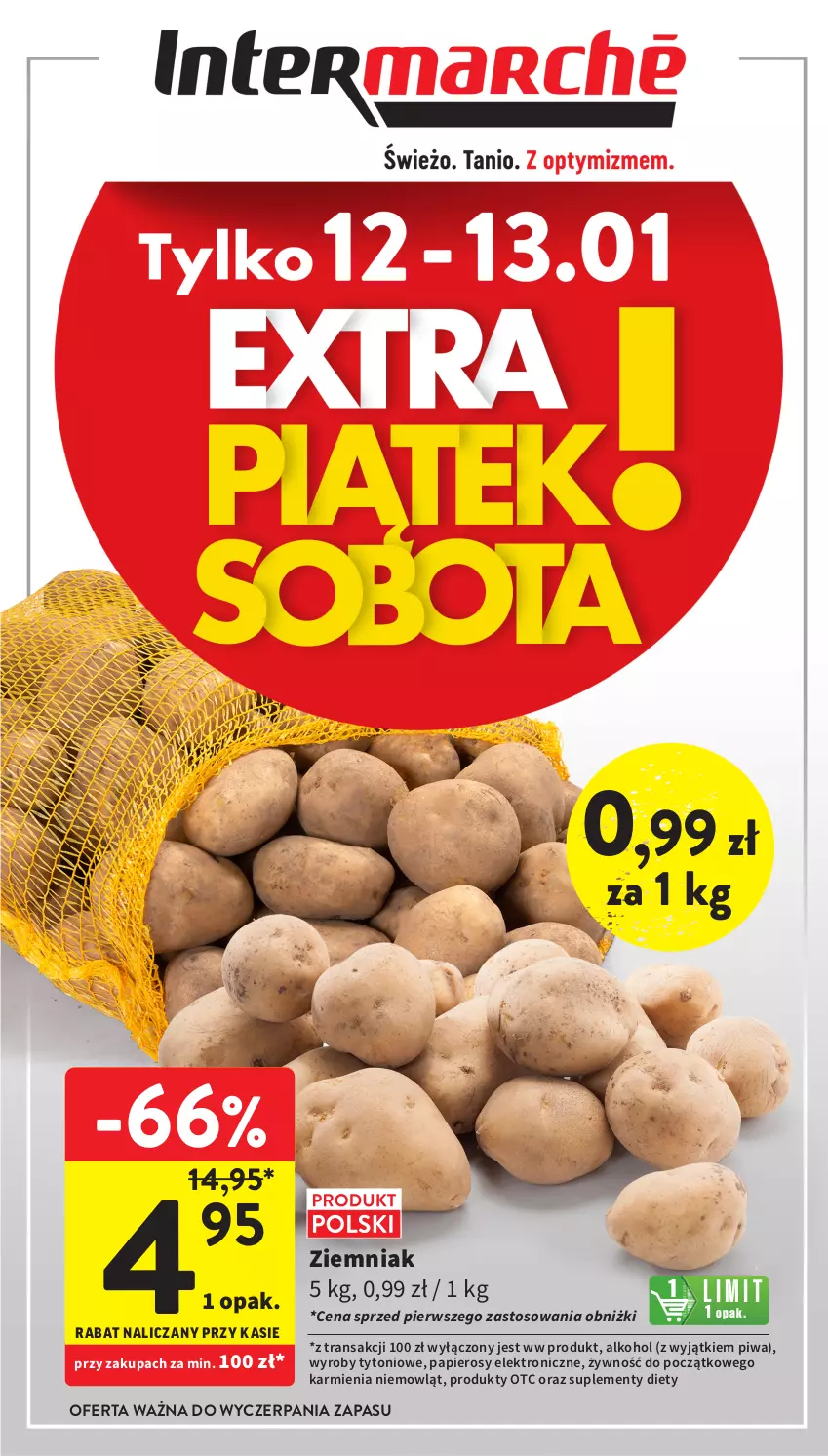 Gazetka promocyjna Intermarche - Gazetka Intermarche - ważna 12.01 do 13.01.2024 - strona 3 - produkty: Karmi, Papier, Piwa, Tran