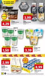 Gazetka promocyjna Lidl - GAZETKA - Gazetka - ważna od 28.08 do 28.08.2022 - strona 22 - produkty: Chrzan, Serek puszysty, Sok, Ser, Por, Pur, Gra, Danone, Jogurt owocowy, Jogurt, Activia, Serek, Pilos, Sport, Czekolada, Pudding, Smoothie, Napój, Fa