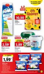 Gazetka promocyjna Lidl - GAZETKA - Gazetka - ważna od 28.08 do 28.08.2022 - strona 23 - produkty: Mozzarella, Serek wiejski, Ser, Por, Gra, Maślanka, Radamer, Lovi, Serek, Pilos, Olej