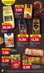 Gazetka promocyjna Lidl - GAZETKA - Gazetka - ważna od 28.08 do 28.08.2022 - strona 46 - produkty: Kawa rozpuszczalna, Por, Cukier, Kawa ziarnista, Bell, Kawa mielona, Kawa, Czekolada, Mocca Fix Gold, Bella, Delecta, Woseba, Napój, Babeczki, Jabłka, LG