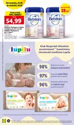 Gazetka promocyjna Lidl - GAZETKA - Gazetka - ważna od 28.08 do 28.08.2022 - strona 48 - produkty: O nas, Chusteczki, Mleko, BEBILON