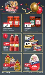 Gazetka promocyjna Netto - Od Poniedziałku - Gazetka - ważna od 18.10 do 18.10.2025 - strona 14 - produkty: Koncentrat pomidorowy, Krakus, Ser, Szynka konserwowa, Szynka, Bazyl, Gala, Pomidory