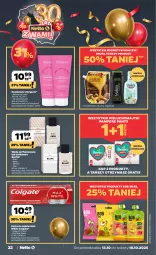 Gazetka promocyjna Netto - Od Poniedziałku - Gazetka - ważna od 18.10 do 18.10.2025 - strona 22 - produkty: Woda perfumowana, Malizia, Gra, Pampers, Balsam do ciała, Majtki, Perfum, Pasta do zębów, Pieluchomajtki, Colgate, Woda, LG