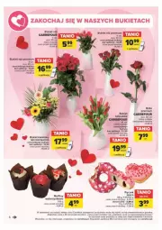 Gazetka promocyjna Carrefour - Gazetka - ważna od 17.02 do 17.02.2024 - strona 15 - produkty: Ser, Koc, Tulipan, Róża, Bukiet, Donut