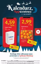 Gazetka promocyjna Delikatesy Centrum - Gazetka DC48 - Gazetka - ważna od 14.12 do 14.12.2022 - strona 32 - produkty: Cukier, Pomarańcze, Mobil