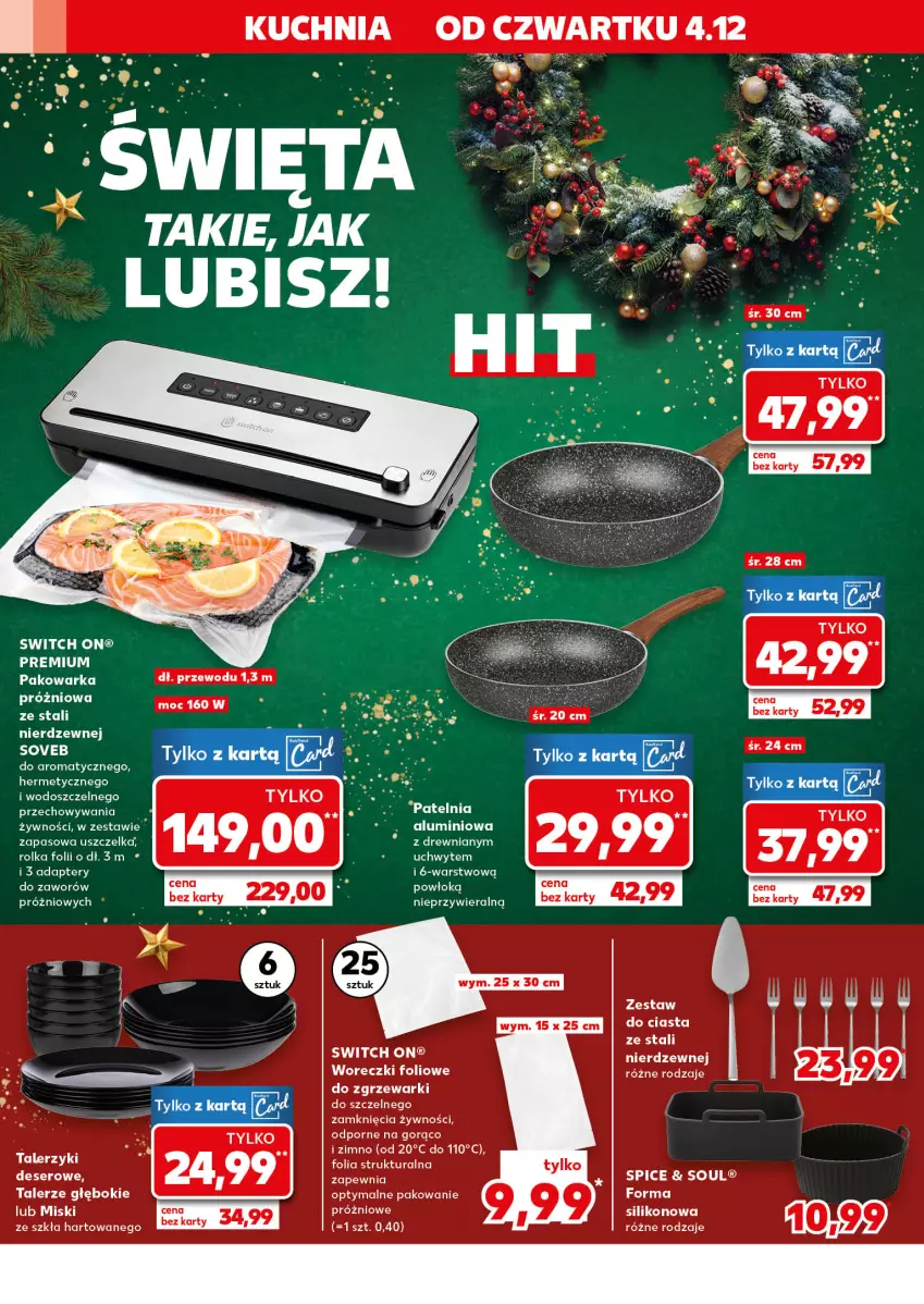 Gazetka promocyjna Kaufland - Kaufland - ważna 04.12 do 09.12.2025 - strona 10 - produkty: Deser, Kuchnia, Por, Ser, Warka