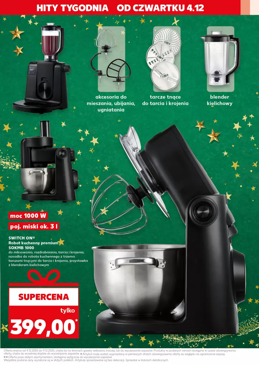 Gazetka promocyjna Kaufland - Kaufland - ważna 04.12 do 09.12.2025 - strona 3 - produkty: Blender, Robot, Sok