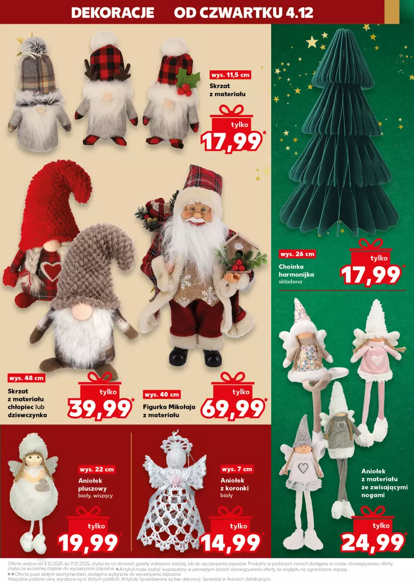Gazetka promocyjna Kaufland - Kaufland - ważna 04.12 do 09.12.2025 - strona 31 - produkty: Choinka, Harmonijka, Inka, Piec, Skrzat