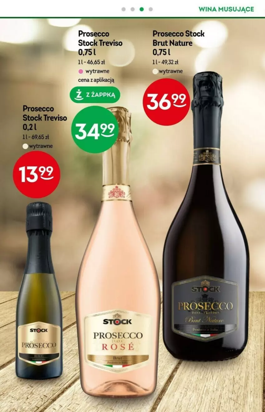 Gazetka promocyjna Żabka - ważna 15.11 do 21.11.2023 - strona 28 - produkty: Mus, Prosecco, Stock