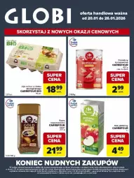 Gazetka promocyjna Carrefour - Gazetka Globi - Gazetka - ważna od 26.01 do 26.01.2026 - strona 2 - produkty: Kawa rozpuszczalna, Sok, Ser, Jaja, Kawa, Sok jabłkowy, Pomidory