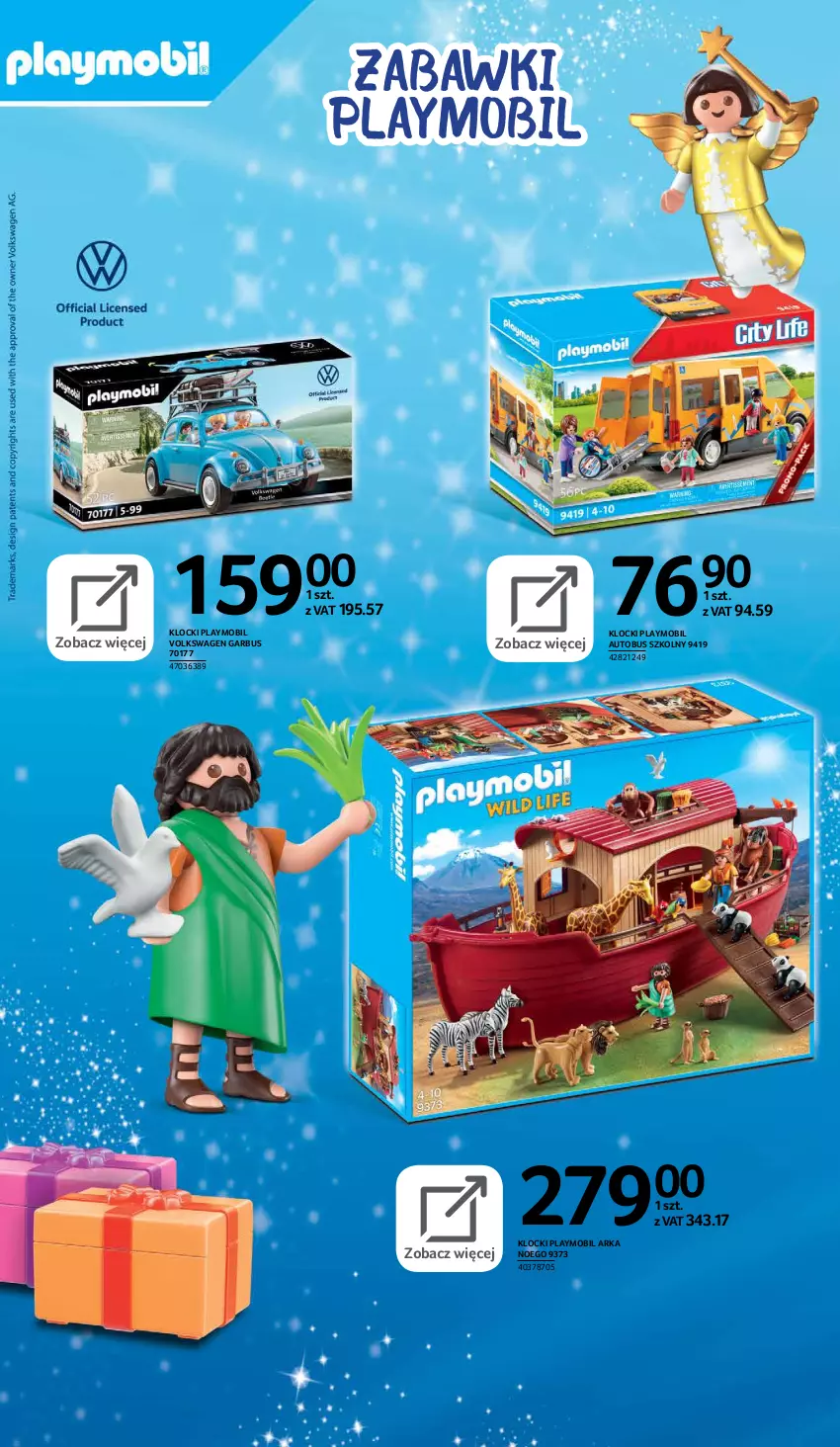 Gazetka promocyjna Selgros - E-katalog zabawki - ważna 10.11 do 24.12.2021 - strona 30 - produkty: Autobus, Klocki, Mobil, Playmobil