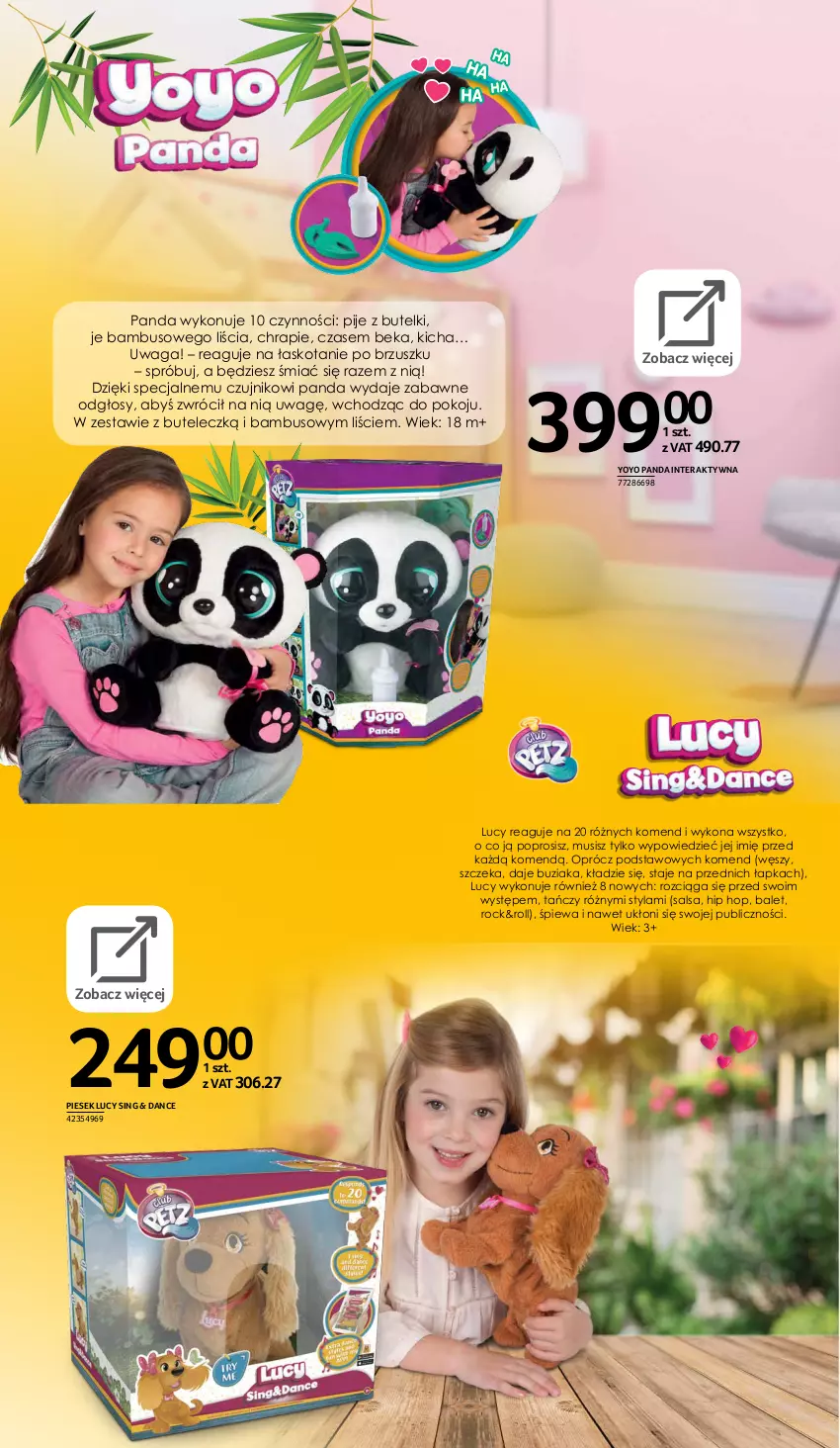 Gazetka promocyjna Selgros - E-katalog zabawki - ważna 10.11 do 24.12.2021 - strona 39 - produkty: Mus, Panda, Salsa, Tera, Waga, YoYo Panda