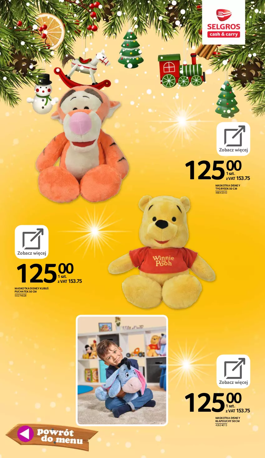 Gazetka promocyjna Selgros - E-katalog zabawki - ważna 10.11 do 24.12.2021 - strona 45 - produkty: Disney, Gry, Kubuś