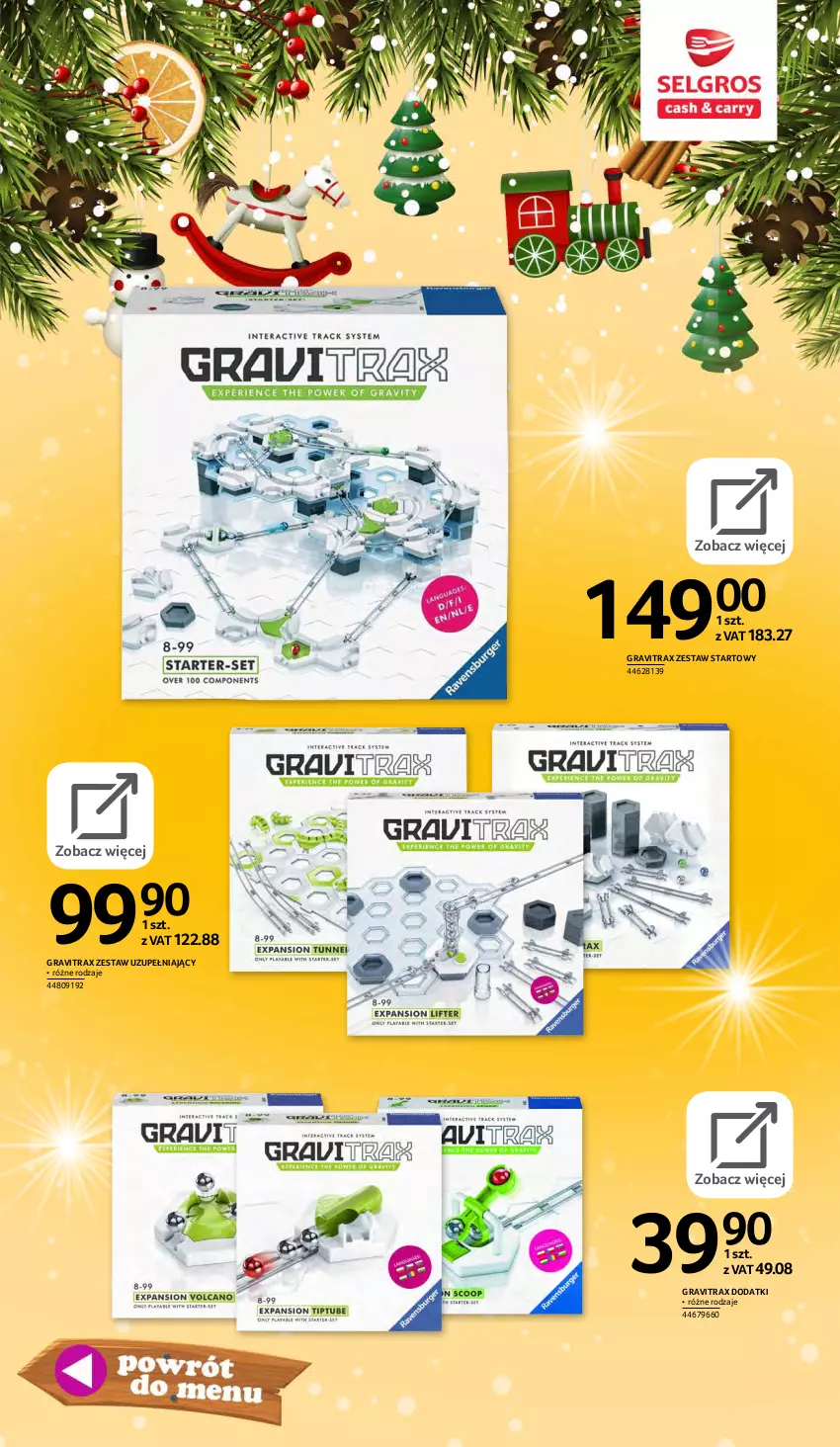 Gazetka promocyjna Selgros - E-katalog zabawki - ważna 10.11 do 24.12.2021 - strona 94 - produkty: Gra, Gravitrax