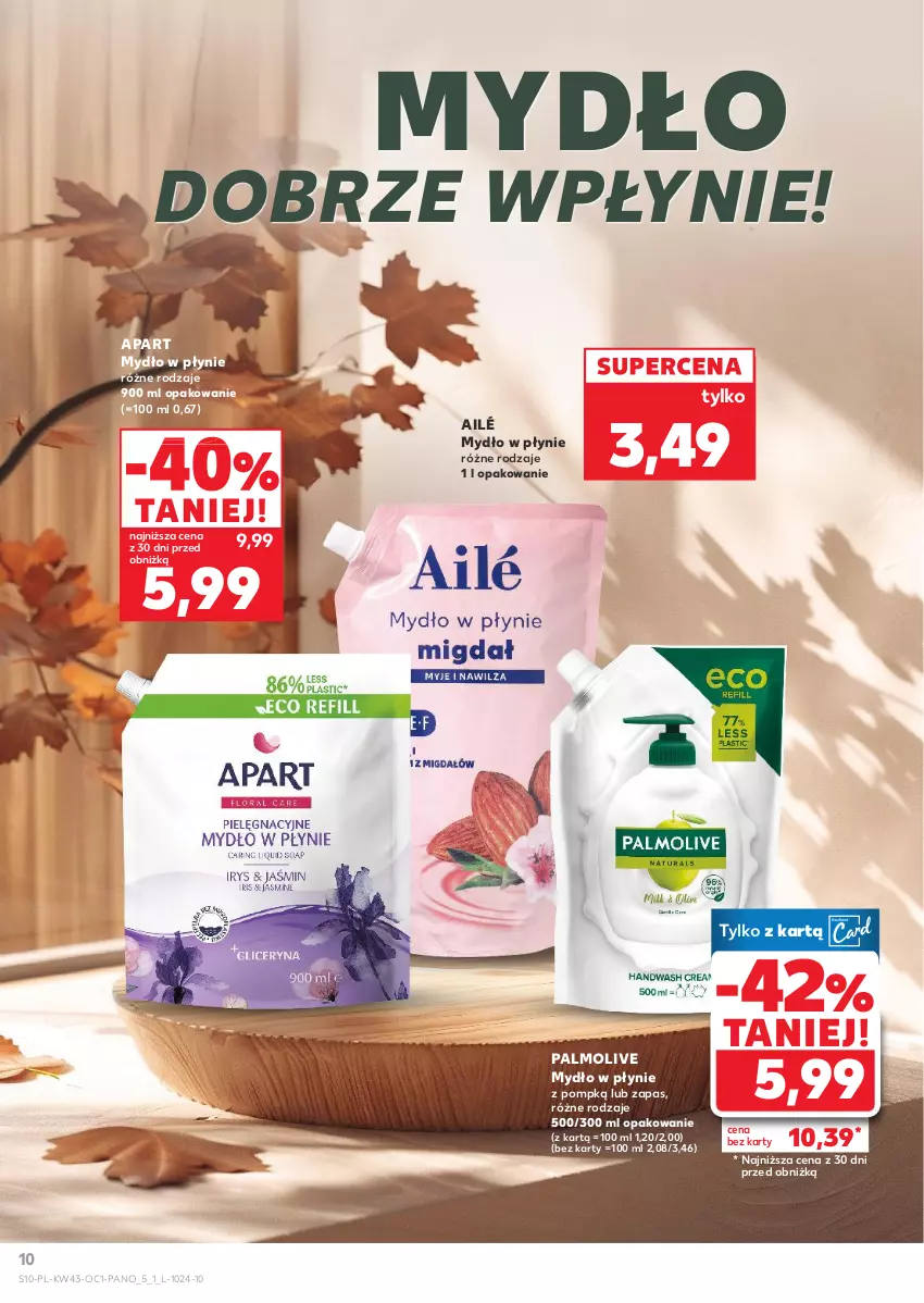 Gazetka promocyjna Kaufland - Kaufland - ważna 23.10 do 05.11.2025 - strona 10 - produkty: Mydło, Mydło w płynie, Palmolive