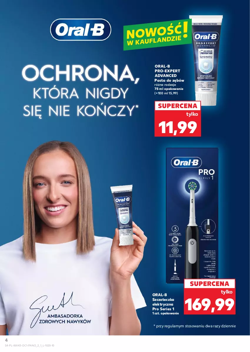 Gazetka promocyjna Kaufland - Kaufland - ważna 23.10 do 05.11.2025 - strona 4 - produkty: Pasta do zębów, Ser, Szczoteczka