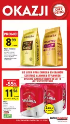 Gazetka promocyjna Intermarche - Gazetka - ważna od 17.04 do 17.04.2024 - strona 3 - produkty: Piwo, Kawa mielona, Kawa, Warka, Mocca Fix Gold, Woseba