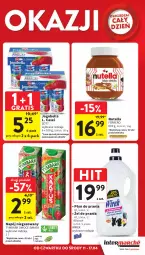 Gazetka promocyjna Intermarche - Gazetka - ważna od 17.04 do 17.04.2024 - strona 5 - produkty: Płyn do prania, Nutella, Gra, Zott, Bell, Tymbark, Ferrero, Owoce, Bella, Napój niegazowany, Jogobella, Napój