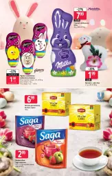 Gazetka promocyjna Stokrotka - Supermarket - Gazetka - ważna od 31.03 do 31.03.2021 - strona 11 - produkty: Goplana, Gra, Saga, LANA, Lipton, Herbata, Milka