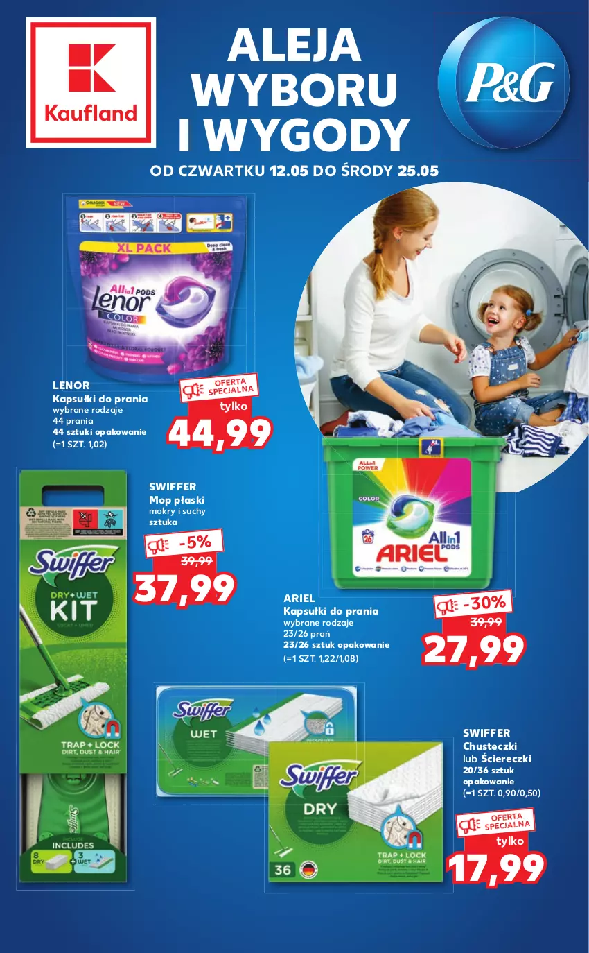 Gazetka promocyjna Kaufland - Katalog specjalny - ważna 12.05 do 25.05.2022 - strona 1 - produkty: Ariel, Chusteczki, Kapsułki do prania, Lenor, Mop