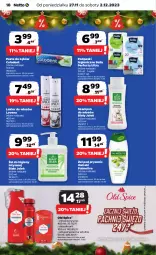 Gazetka promocyjna Netto - Artykuły spożywcze - Gazetka - ważna od 02.12 do 02.12.2023 - strona 18 - produkty: Palmolive, Biały Jeleń, Bell, Old Spice, Dezodorant, Pasta do zębów, Perfecta, Szampon, Podpaski, Lakier do włosów, Bella, Antyperspirant, Lakier