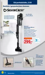 Gazetka promocyjna Lidl - GAZETKA - Gazetka - ważna od 07.02 do 07.02.2026 - strona 18 - produkty: Silvercrest, Odkurzacz, Rura, Kuchnia, Szczotka, Akumulator