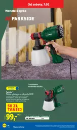 Gazetka promocyjna Lidl - GAZETKA - Gazetka - ważna od 07.02 do 07.02.2026 - strona 36 - produkty: Parkside, Rum, Miarka, Szczotka, Pistolet, Ogród