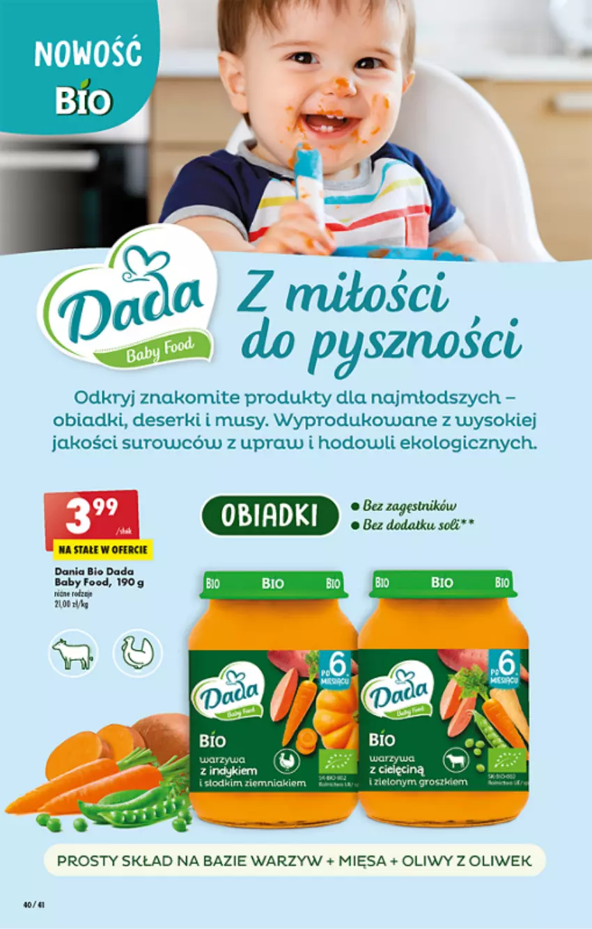 Gazetka promocyjna Biedronka - ważna 27.06 do 02.07.2022 - strona 40 - produkty: Dada, Deser, Fa, Mus, Ser, Sok