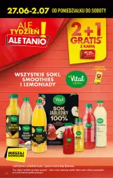 Gazetka promocyjna Biedronka - Gazetka - ważna od 02.07 do 02.07.2022 - strona 2 - produkty: Sok, Gra, , Smoothie