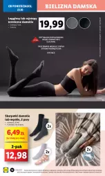Gazetka promocyjna Lidl - GAZETKA - Gazetka - ważna od 28.10 do 28.10.2023 - strona 16 - produkty: Top, Gin, Karp, Rajstopy, Skarpetki, Legginsy, Bielizna