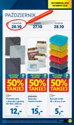 Gazetka promocyjna Lidl - GAZETKA - Gazetka - ważna od 28.10 do 28.10.2023 - strona 3 - produkty: Prześcieradło, Ręcznik