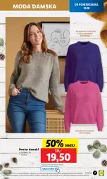Gazetka promocyjna Lidl - GAZETKA - Gazetka - ważna od 28.10 do 28.10.2023 - strona 9 - produkty: Sweter, Kawa, Moda