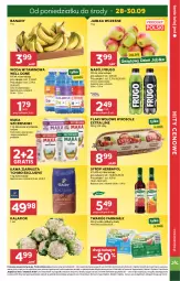 Gazetka promocyjna Stokrotka - Supermarket - Gazetka - ważna od 30.09 do 30.09.2026 - strona 5 - produkty: Tchibo, Banany, Kalafior, Warzywa, Gra, Twaróg, Kawa ziarnista, Kawa, Optima, Farm Milk, Mąka, Syrop, Owoce, Flaki, Woda, Napój, Flaki wołowe, Mięso, Herbapol, Jabłka, Fa