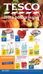 Gazetka promocyjna Tesco - Tesco gazetka - przyszły tydzień - Gazetka - ważna od 08.09 do 08.09.2021 - strona 1 - produkty: Piwo, Szynka wieprzowa, Papryka czerwona, Papryka, Ziemniaki, Warka, Szynka, Woda, Masło, Cisowianka, Mleko
