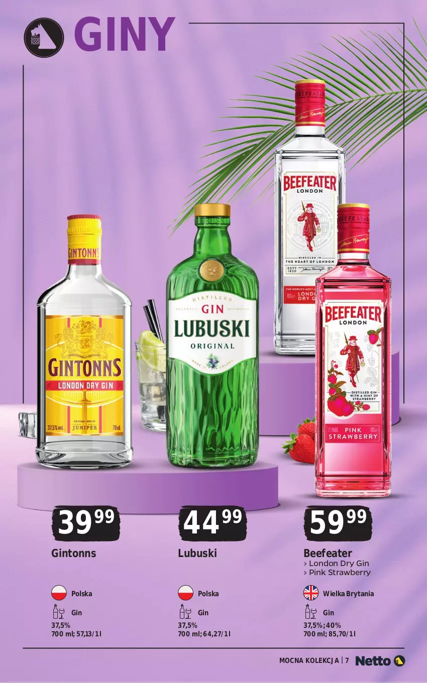 Gazetka promocyjna Netto - Alkohole - Mocne - ważna 20.07 do 01.08.2026 - strona 7 - produkty: Gin