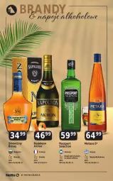 Gazetka promocyjna Netto - Alkohole - Mocne - Gazetka - ważna od 01.08 do 01.08.2026 - strona 10 - produkty: Por, Koc, Napoje, Metaxa, Leon, Sport, Whisky, Napój, Brandy, Oleo